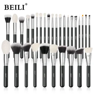 Makeup brushes set  Natural goat hair brushes